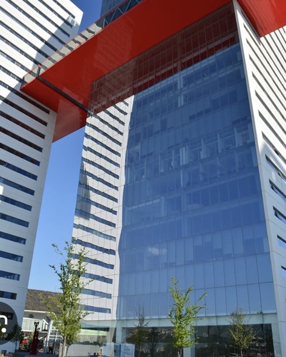 Acceso y vista del Corporativo Central Park